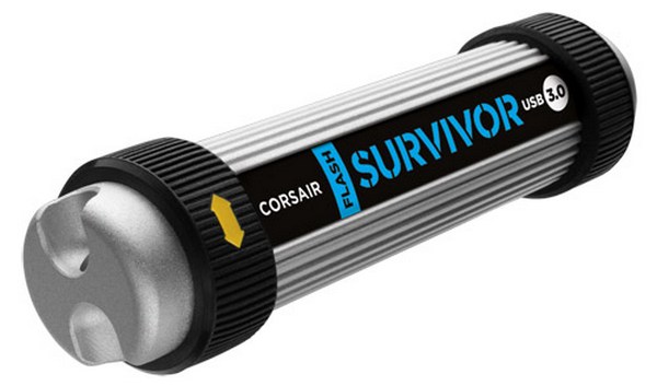 Corsair выпустила usb-флешки Voyager, Voyager GT и Survivor с интерфейсом USB 3.0