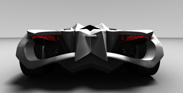 Lamborghini Stealth: эксперименты над дизайном спорткара-невидимки-5