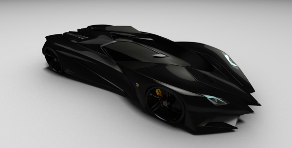 Lamborghini Stealth: эксперименты над дизайном спорткара-невидимки-6