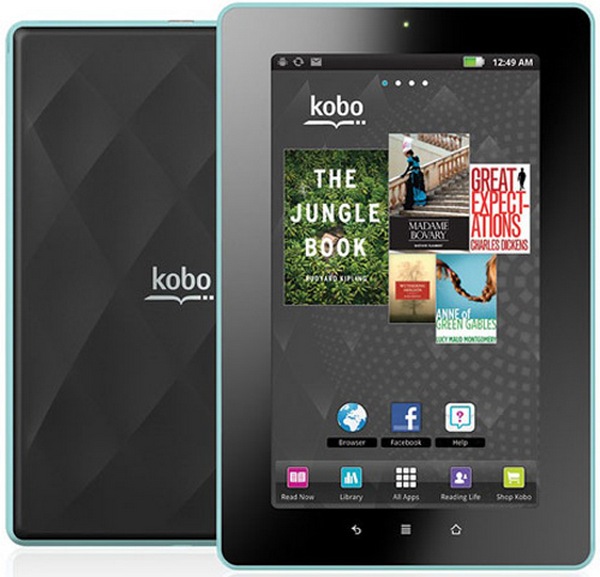 Kobo Vox: планшет с 7-дюймовым дисплеем AFFS+ с антибликовым покрытием за $200