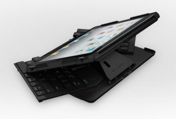 Джойстик на присосках и складной чехол-клавиатура для iPad от Logitech-7