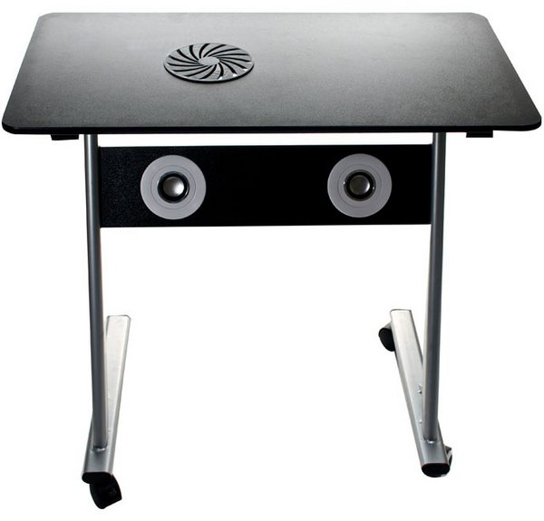 Минимализм во всём: стол со встроенными динамиками, вентилятором и USB-хабом-2