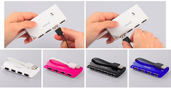 USB-хаб Buffalo спасет всех от мук втыкания USB-кабелей