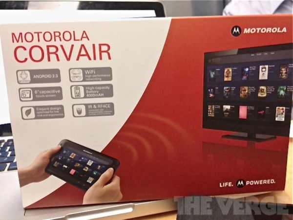 Превращение планшета в пульт для ТВ на примере Motorola Corvair