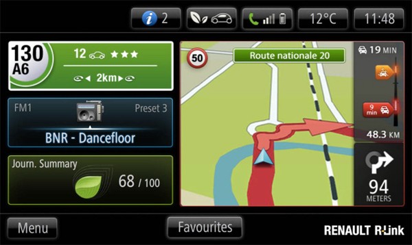 Android штурмует автомобили: мультимедийная система R-Link в Renault