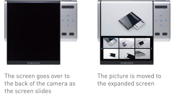 Концептуальная фотокамера Samsung Slite с непривычной конструкцией дисплея-6