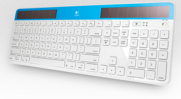 Яблочная версия клавиатуры Logitech Wireless Solar Keyboard K750-5