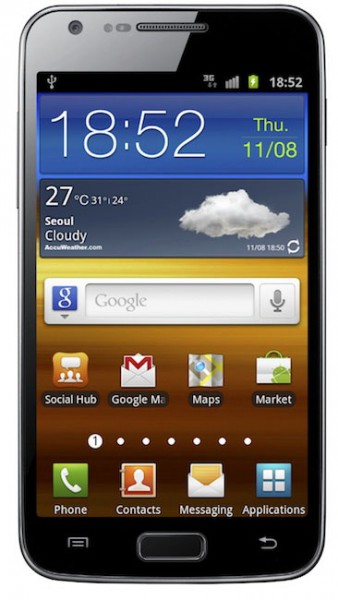 Обновленный Samsung Galaxy S II с поддержкой LTE и 4,5-дюймовым дисплеем