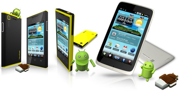 ViewSonic приготовила к MWC 2012 три смартфона с Android 4.0 и поддержкой двух sim-карт