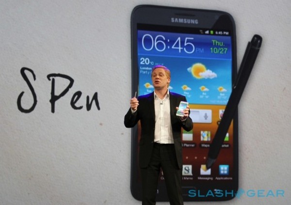 Смартфон Samsung Galaxy Note: сроки поставок, S Pen SDK и белый цвет