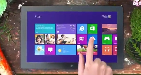 Утечка: 4 первые видеорекламы Windows 8