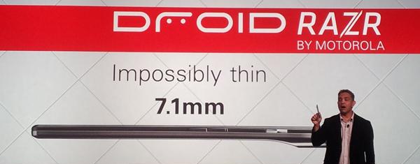 Смартфон Motorola Droid RAZR: защита от брызг, кевлар и 7.1 мм толщины (обновлено)-2