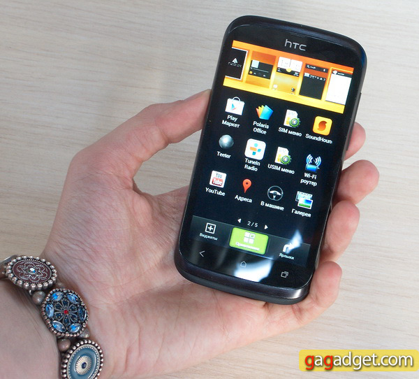Обзор Android-смартфона с поддержкой двух SIM-карт HTC Desire V-3