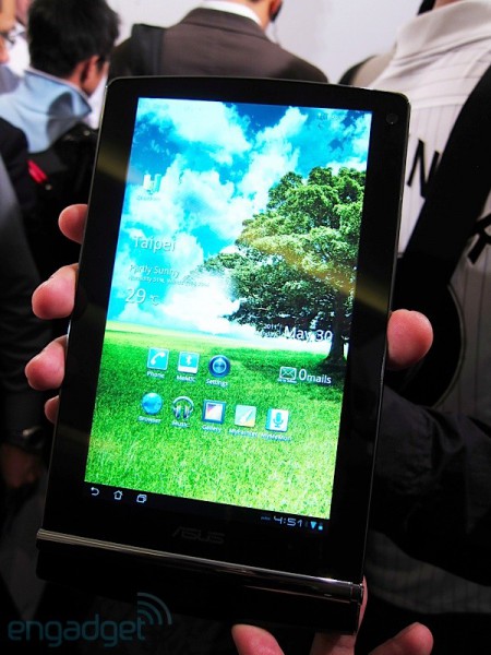 Asus представила планшет Eee Pad MeMO с 3D-экраном, не требующим очков