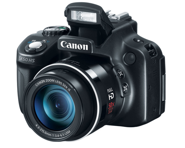 Canon PowerShot SX50 HS: первый в мире компакт с 50-кратным оптическим зумом