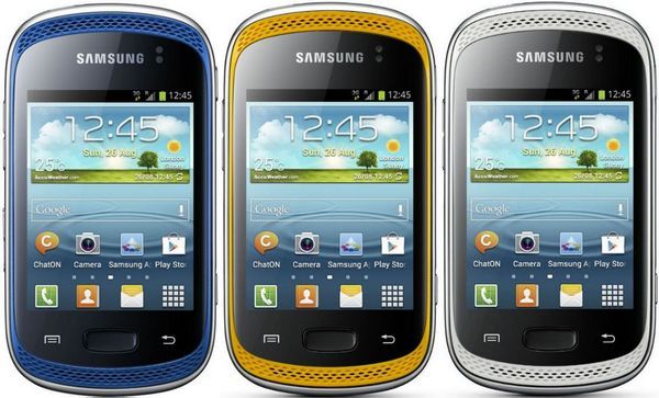 Официально: музыкальный смартфон Samsung Galaxy Music с пикопроектором