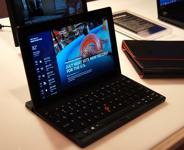 Названы цена и сроки для Lenovo ThinkPad Tablet 2 на Windows 8 с доком-клавиатурой-5