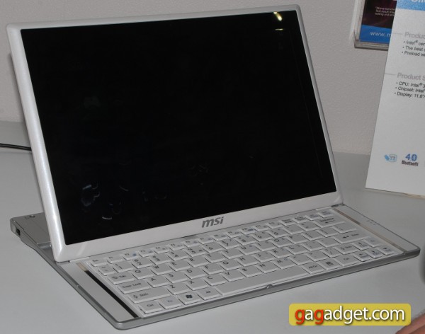 Ультрабук MSI Slider S20: слайдер, превращающийся в планшет на Windows 8