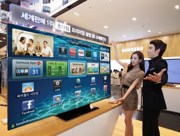 Samsung ES9000: 75-дюймовый умный ТВ за $17500