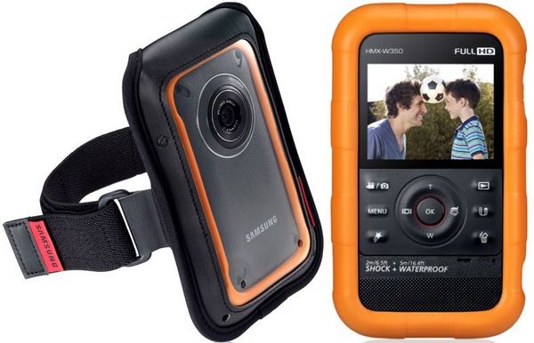 Украинская премьера защищенной видеокамеры Samsung W350, способной плавать на воде