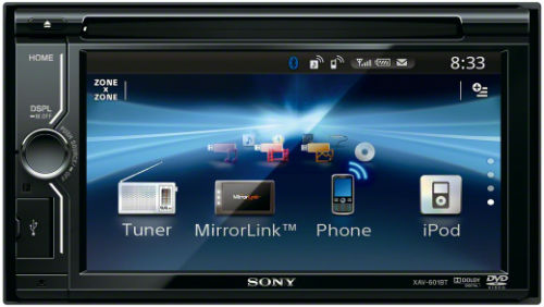  Sony XAV-601BT: автомобильная система с возможностью непрямого управления смартфоном