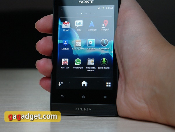 Беглый обзор Android-смартфона Sony XPERIA Miro-7