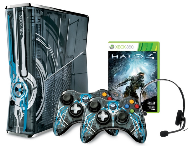 Released a limited version of the console Xbox 360 based on the game Halo 4