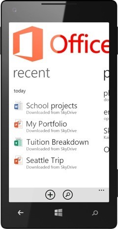 Кое что об Office для Windows Phone (+интерфейс)