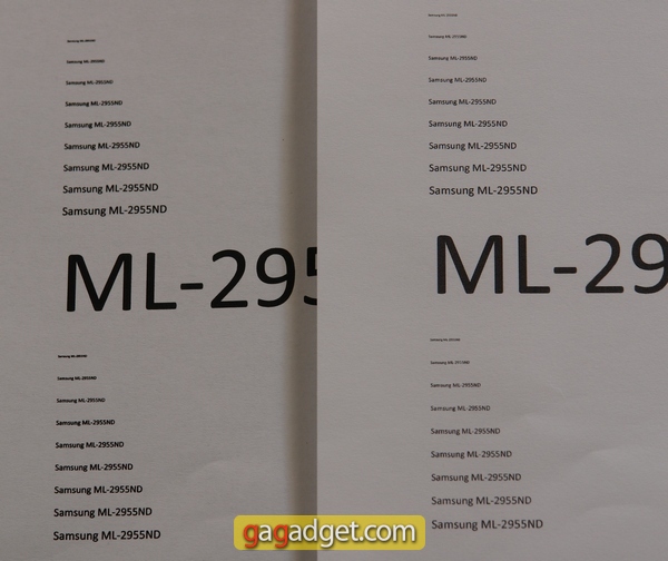 Обзор монохромного лазерного принтера Samsung ML-2955ND-10