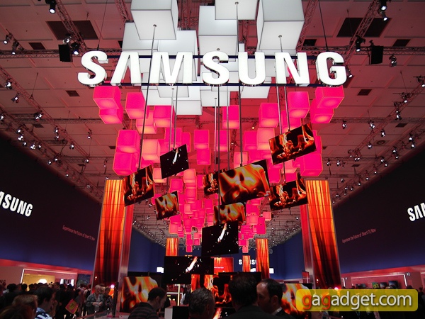 Стенд Samsung на IFA 2012