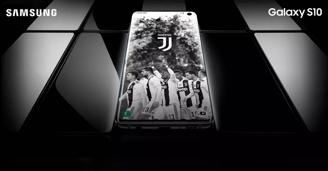 Samsung випустила версію Galaxy S10 разом із чемпіоном Італії з футболу