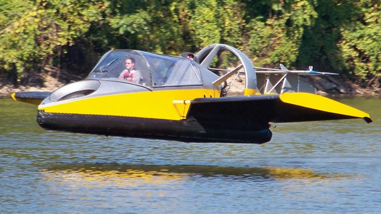 Hammacher Schlemmer unveiled a 113 km/h hovercraft for $190,000