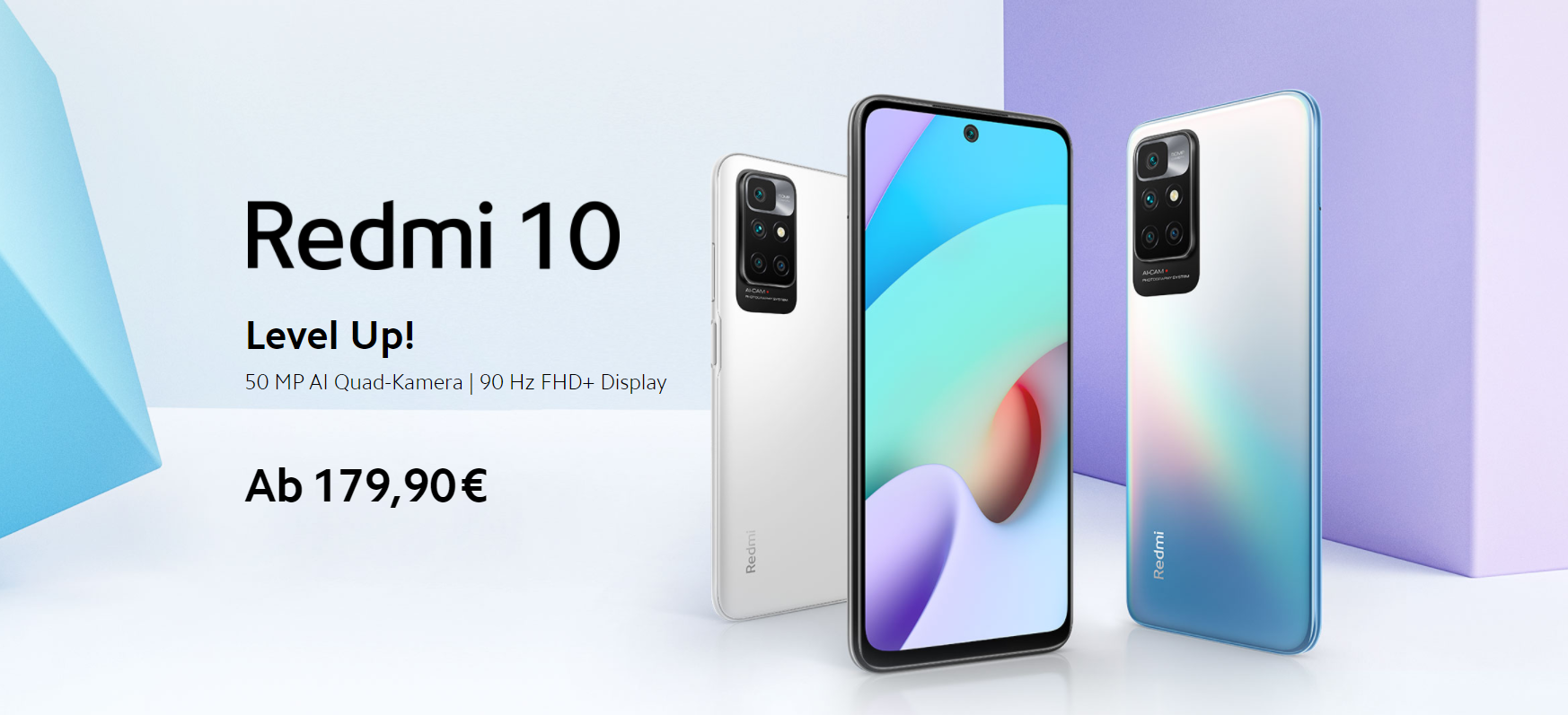 50MP camera, 5000mAh and Helio G88 priced from €179.90 - Redmi 10 debuted in Europe