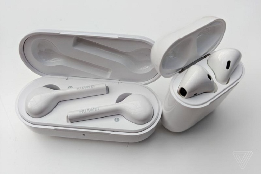 Huawei представила беспроводные наушники FreeBuds: как Apple AirPods, но вдвое автономнее и дешевле