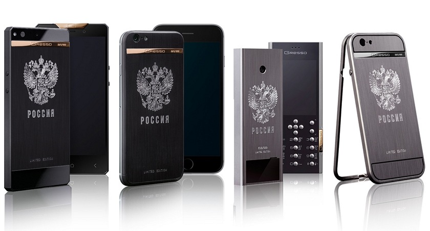 Gresso представила российскую коллекцию телефонов