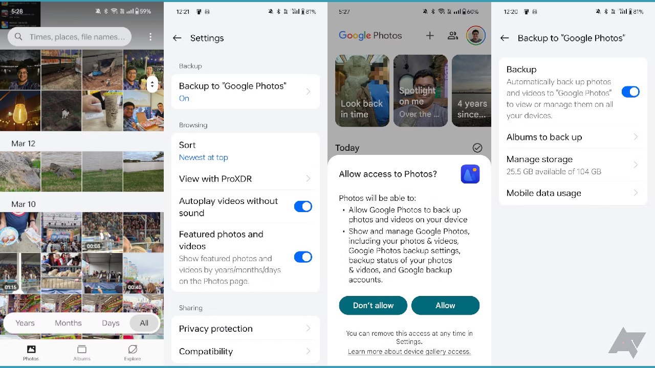 Updates for OxygenOS and ColorOS: Full integration of Google Photos into OnePlus, OPPO and Realme gallery apps