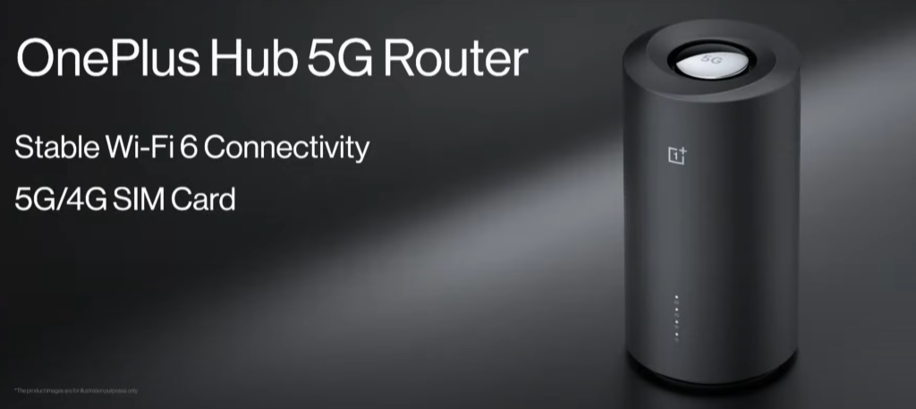 OnePlus presenta il suo primo router Hub 5G