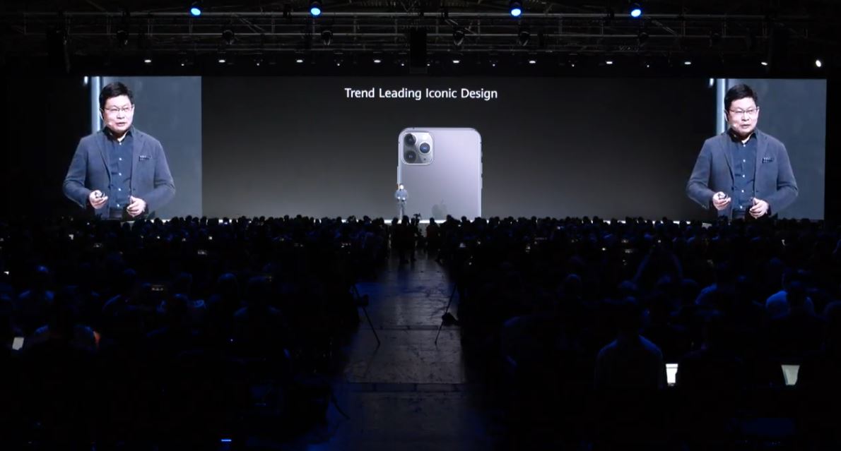 Huawei потролила iPhone 11 Pro на презентації флагманів Mate 30