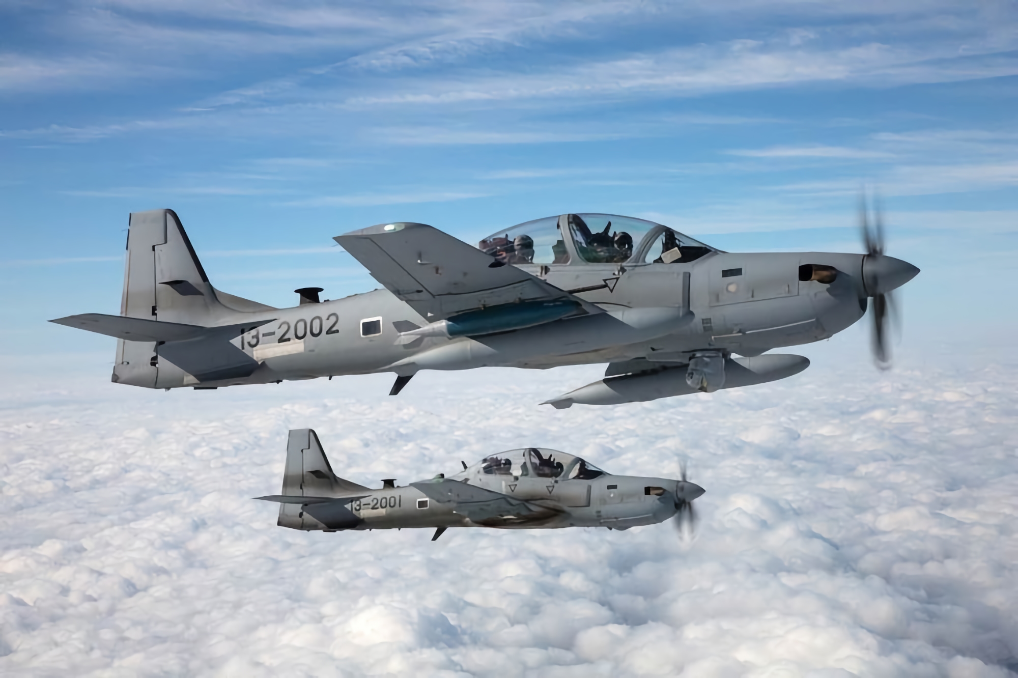 США готові передати партнерам штурмовики A-29 Super Tucano та AT-6 Wolverine