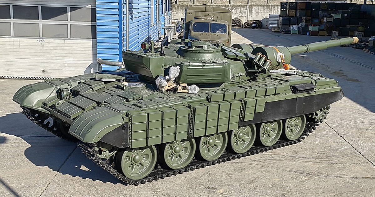 The Czech Republic sent to Ukraine an upgraded T-72 Avenger tank, bought for $1 million especially for the AFU