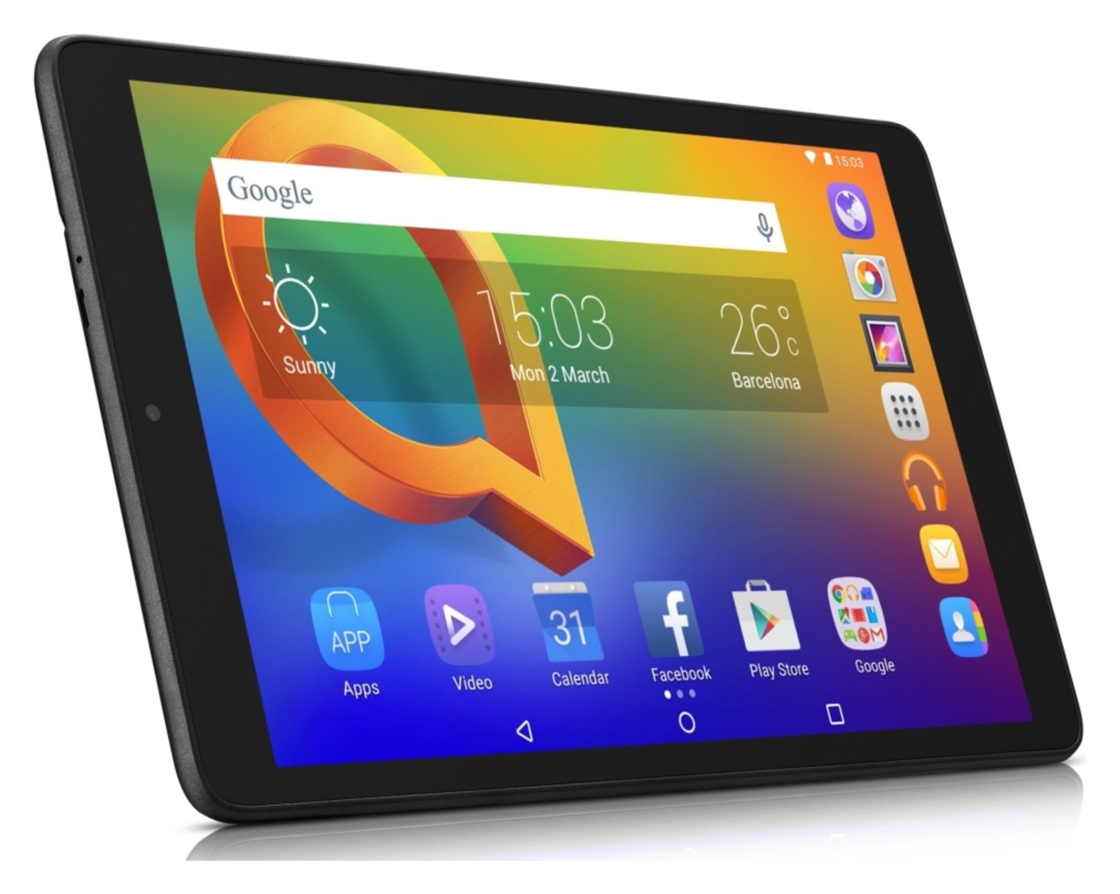 Alcatel has released a budget 10-inch tablet Alcatel A3 (2018)