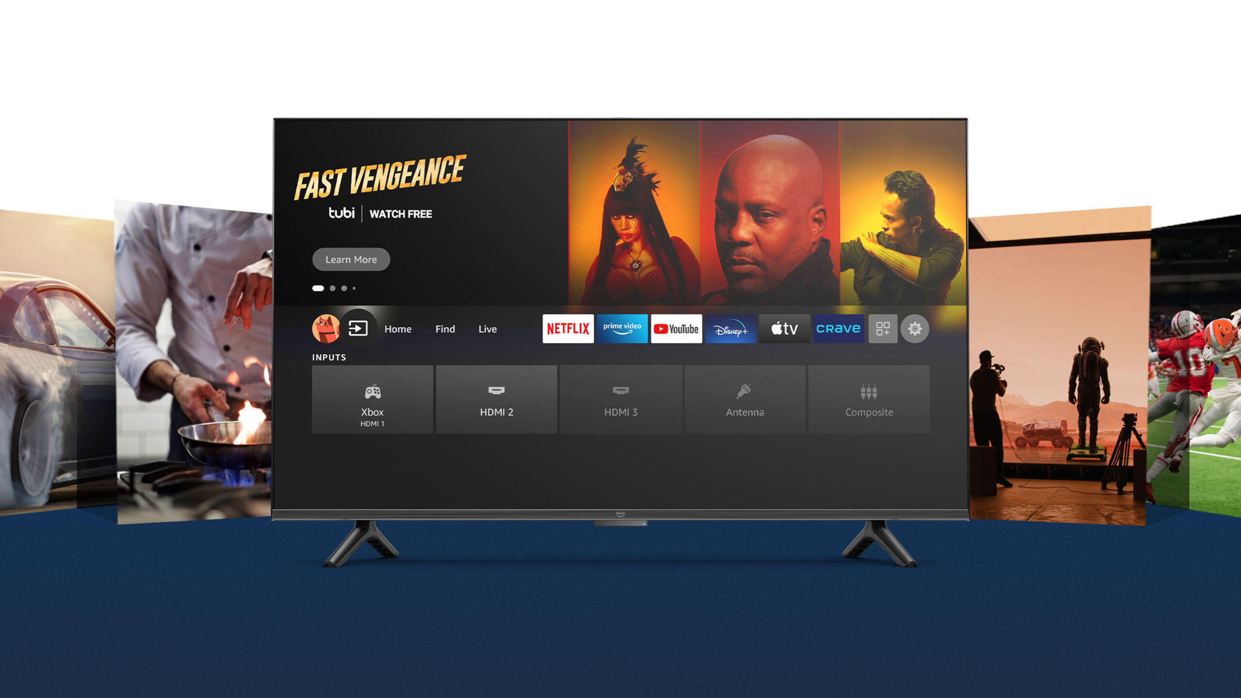 Amazon Fire TV Omni met een 4K 50-inch scherm kan gekocht worden met $200 korting