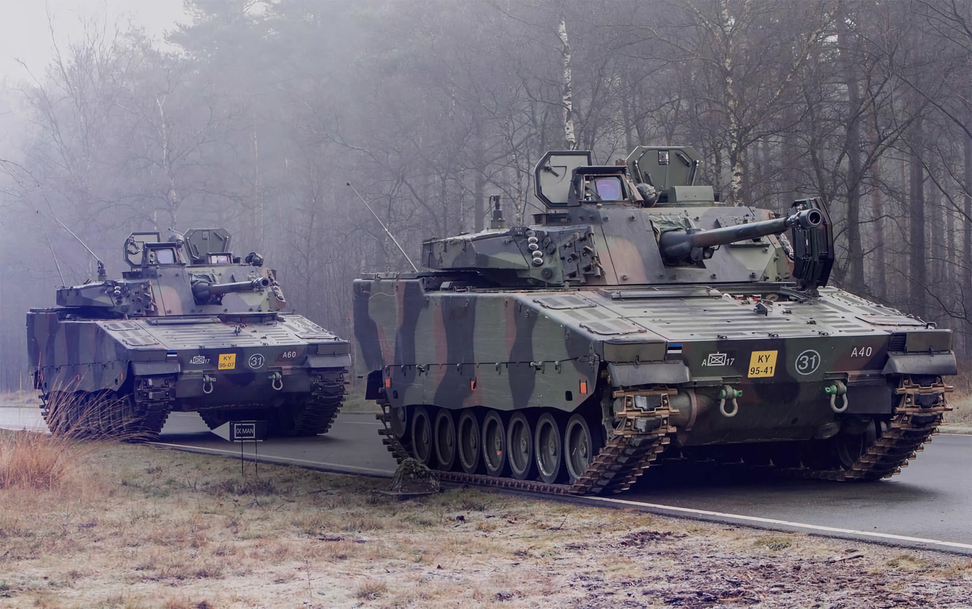 BAE Systems is developing a new version of the CV90 infantry fighting vehicle with a 35mm cannon for Sweden