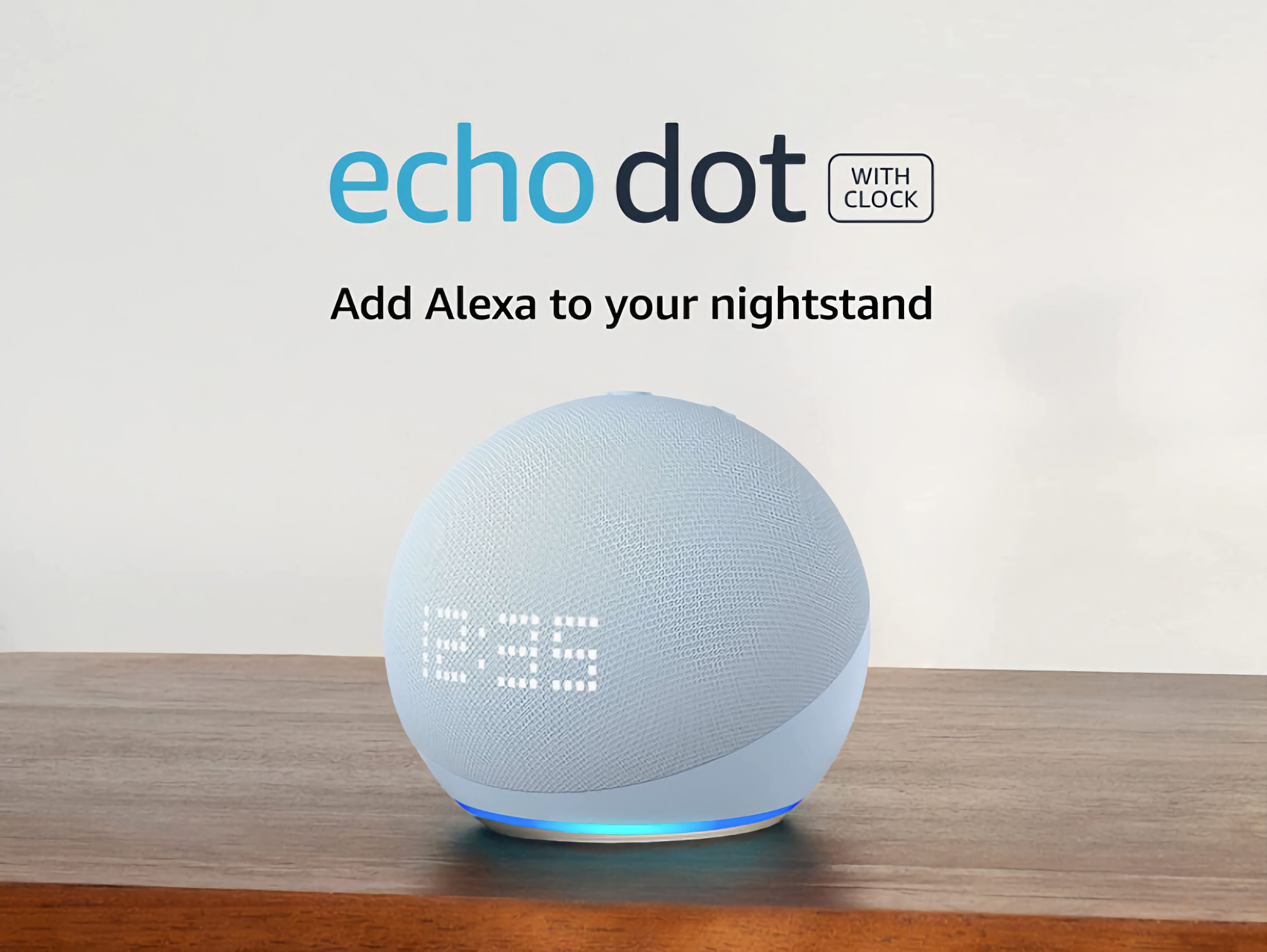 -42%: Der smarte Lautsprecher Echo Dot mit integrierter Uhr und Alexa ist bei Amazon zum Aktionspreis erhältlich
