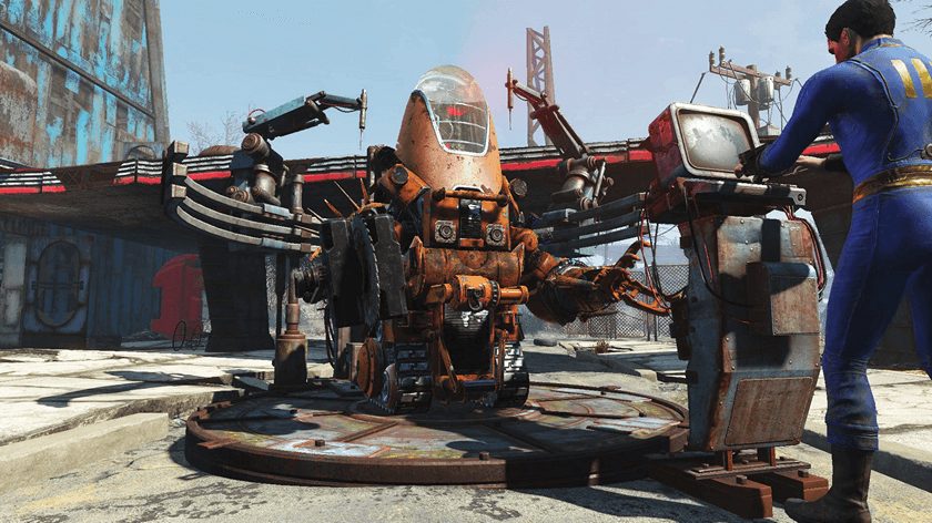 Армия злых роботов в трейлере Fallout 4: Automatron