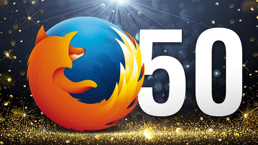 Браузер Firefox получил обновление под номером 50