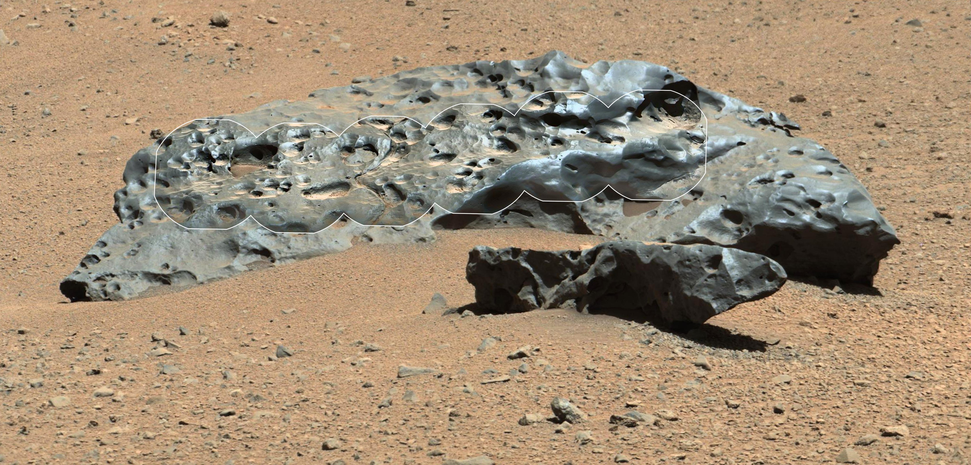 El rover Curiosity encuentra cacao extraterrestre en Marte