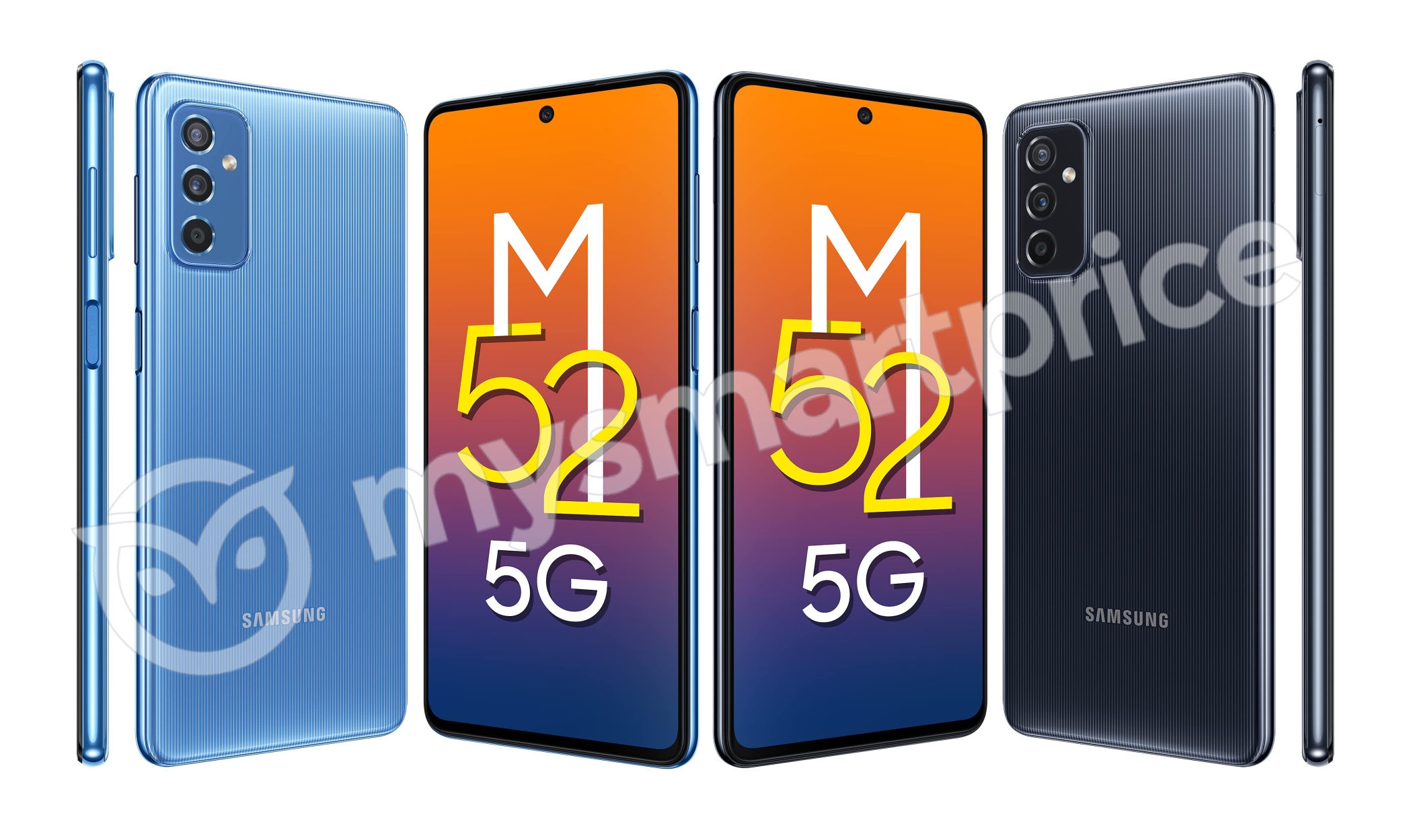 An insider has shown what the Samsung Galaxy M52 5G will look like: a smartphone with a 120Hz screen, triple camera and Snapdragon 778G chip
