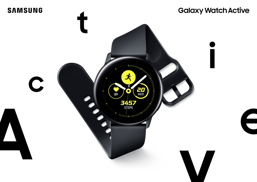 Смарт-часы Samsung Galaxy Watch Active уже в Украине с ценником в 7000 грн