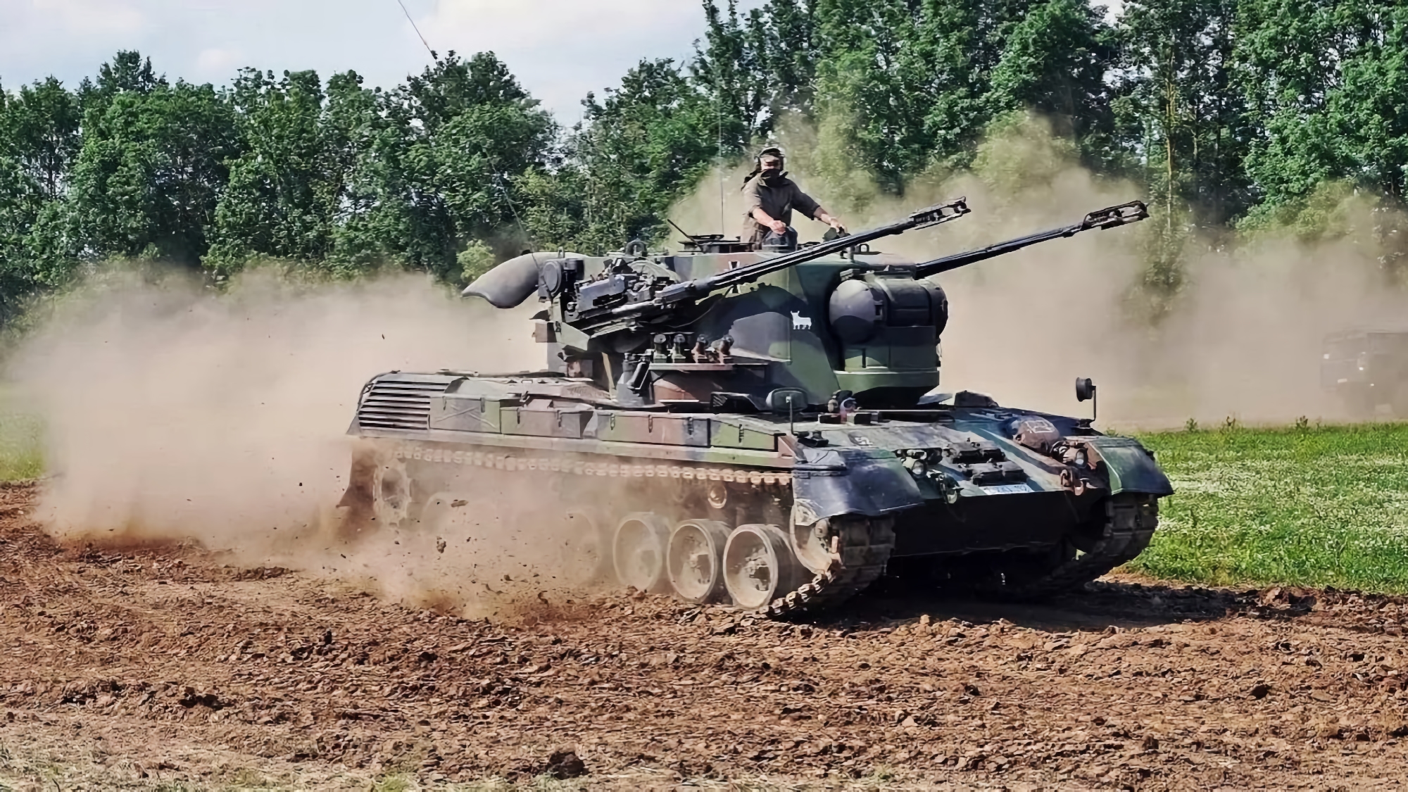 Médias : les militaires ukrainiens apprennent déjà à utiliser les canons antiaériens automoteurs allemands Gepard